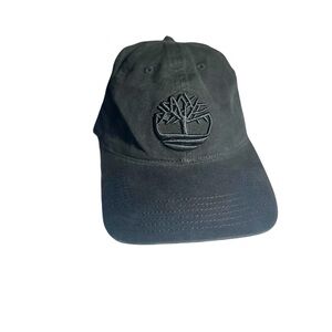 Timberland‎ Black Embroidered Baseball Cap Adjustable Strapback